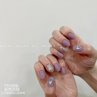 TS1009色号浅透紫色贵妇 nail 高端 新品 韩国本土Think 包邮