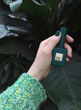 韩国本土Think of Nail美甲甲油胶536号墨绿色爆款贵妇包邮ins