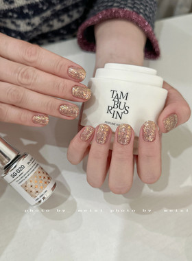 明星 限量 韩国本土产品IZEMI美甲SG020 细闪亮片甲油胶高级