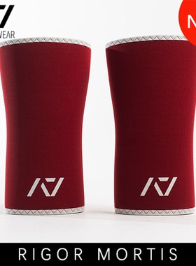 A7护膝7毫米PRO玫瑰套膝深蹲硬拉卧推力量举护腿健身IPF认证