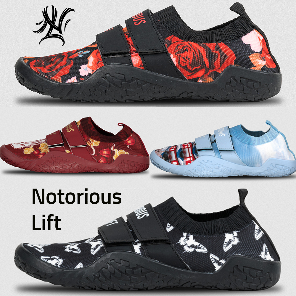 notorious lift硬拉鞋第三代美国进口深蹲卧推硬拉相扑拉织物赤足