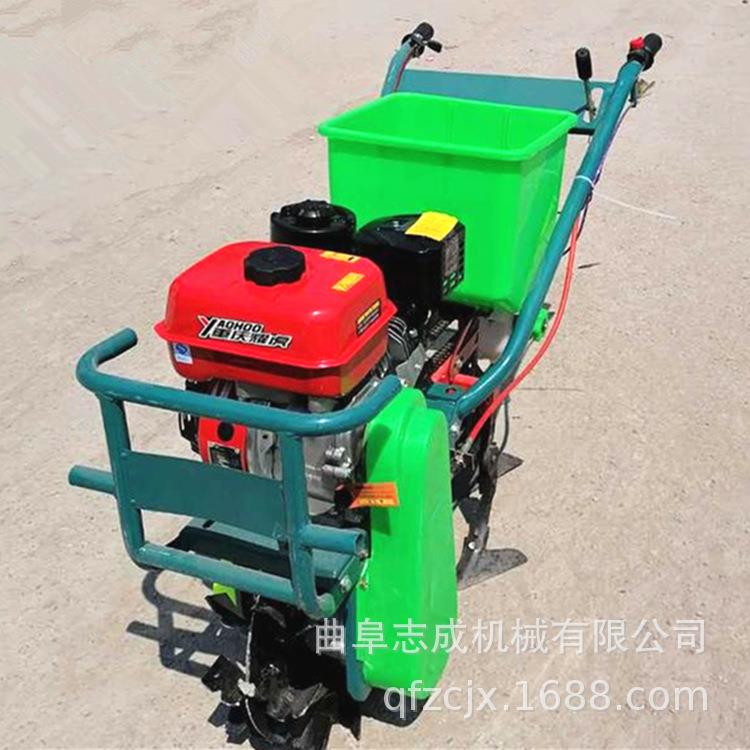 河南周口玉米地除草机 汽油170轮式播种机 多功能耘地除草开沟机