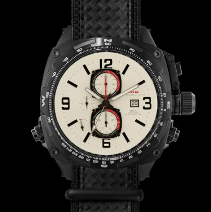 mtm手表眼镜蛇男休闲商务运动防水战术石英机芯褐色钛壳进口腕表