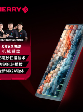 【冠军键盘】CHERRY樱桃K5V2洪流客制化热插拔机械键盘电竞游戏