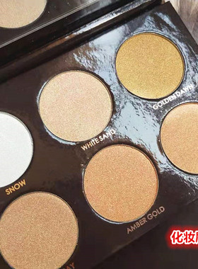 高光修容一体盘阴影四色组合初学两用侧影鼻影立体修容粉