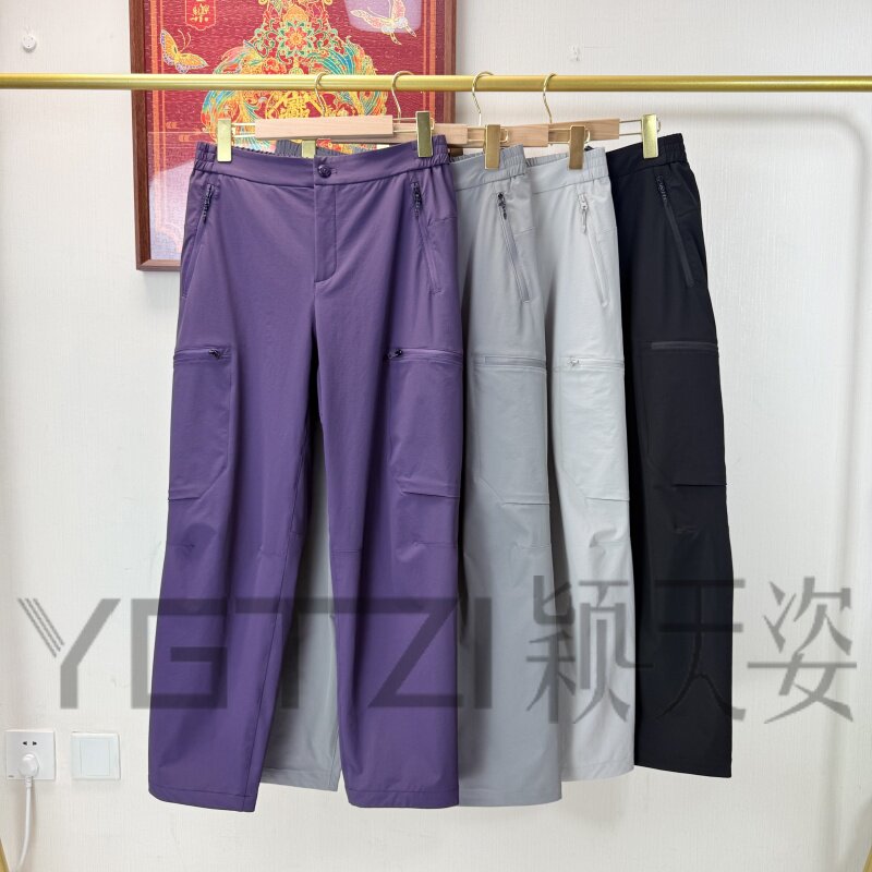 菲玛掂260127正品2026年夏季新款时尚休闲百搭显瘦工装裤速干女裤