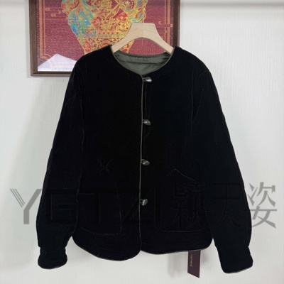 菲玛掂2025秋冬款新中式气质外套