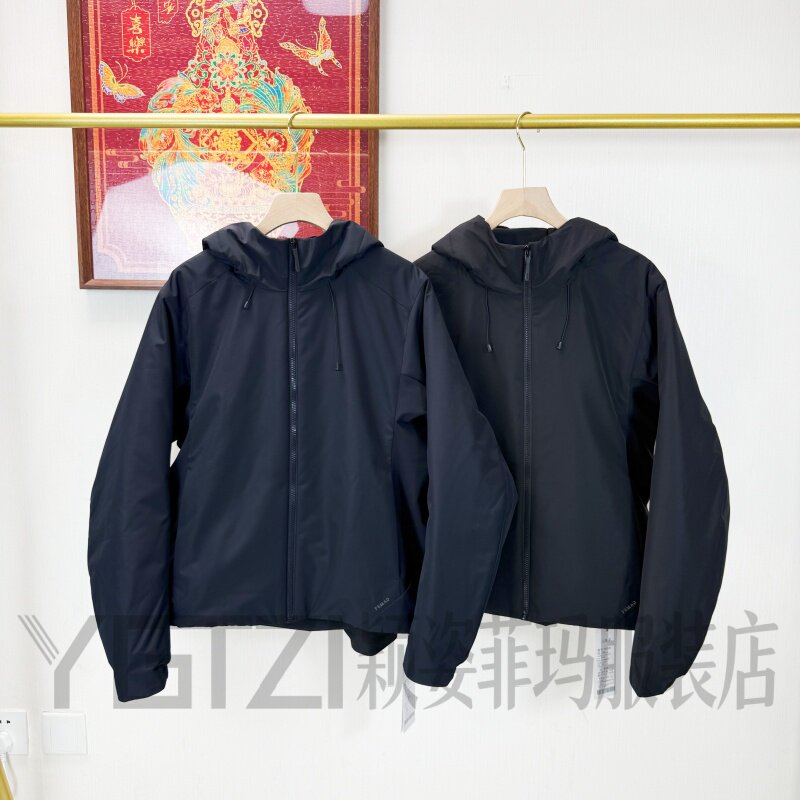 菲玛掂261336正品2026冬季新款休闲显瘦连帽抗风保暖厚棉服女棉衣