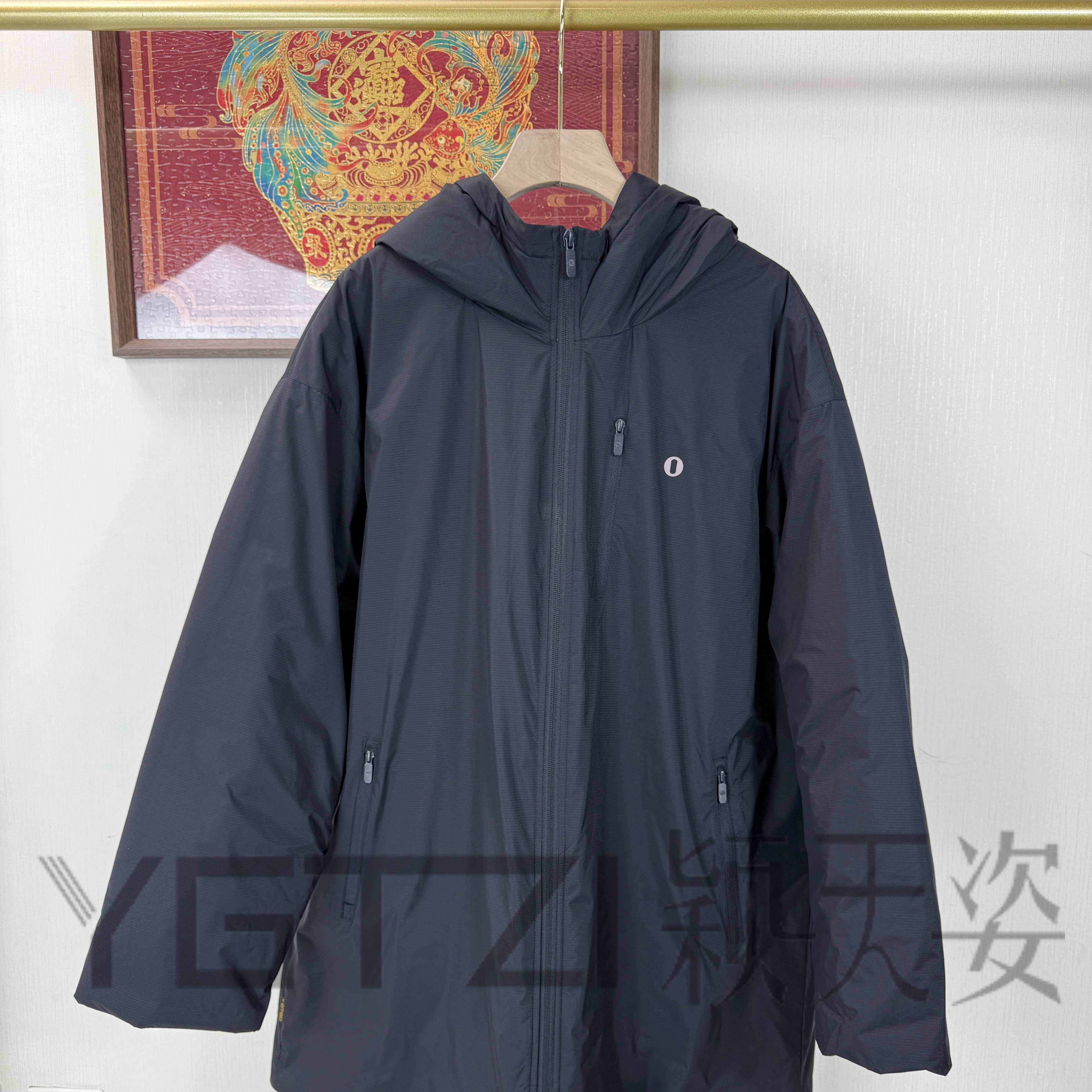 菲玛掂251370正品2025冬季新款休闲连帽宽松显瘦棉服中款棉衣女装