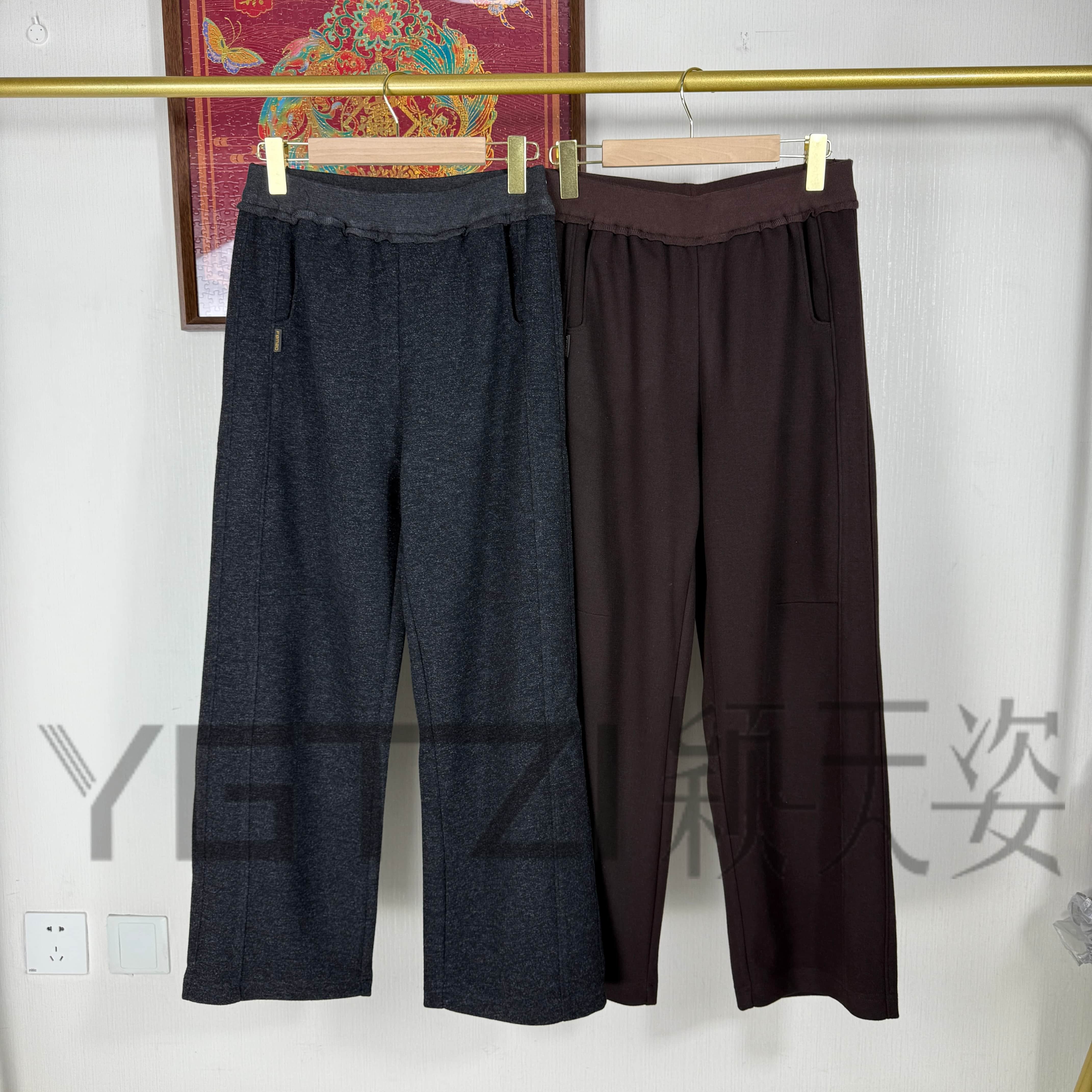 菲玛掂2025秋冬新款直筒香蕉裤
