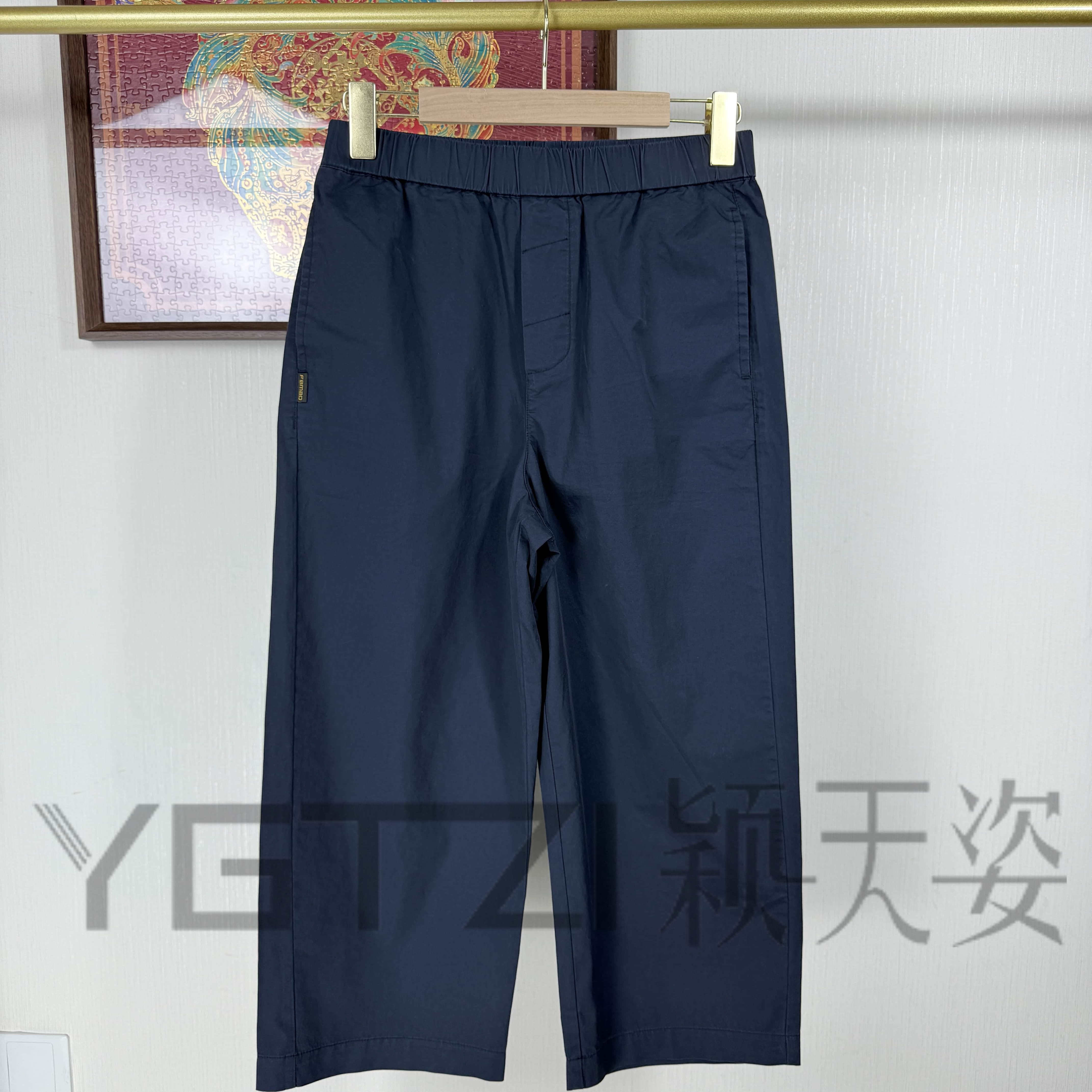 菲玛掂2025夏季新款纯棉休闲裤