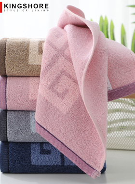 正品金号纯棉家用成人男女洗脸毛巾全棉加厚情侣洗澡面巾S1206