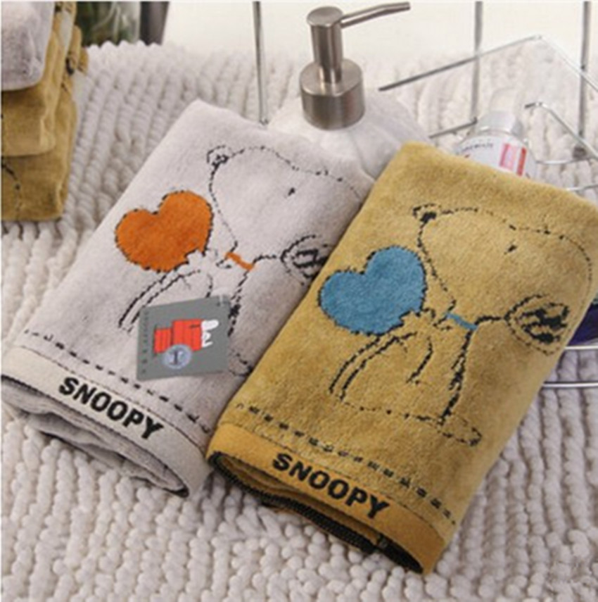 金号史努比纯棉家用成人男女洗脸