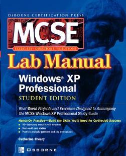 Windows MCSE Professional Manual Lab 预售