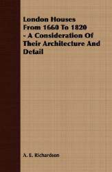 【预售】London Houses from 1660 to 1820 - A Consideration of