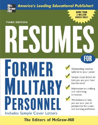 【预售】Resumes for Former Military Personnel