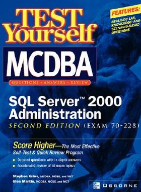 【预售】Test Yourself MCDBA SQL Server TM 2000