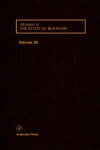 【预售】Advances in the Study of Behavior: Volume 26