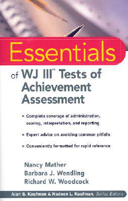 【预售】Essentials Of Wj Iii Tests Of Achievement