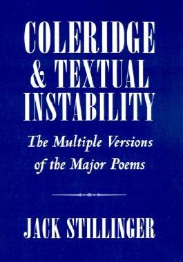 【预售】Coleridge and Textual Instability: The Multiple