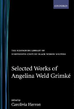 【预售】Selected Works of Angelina Weld Grimke