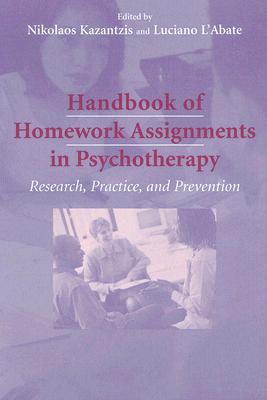 【预售】Handbook of Homework Assignments in Psychotherapy: