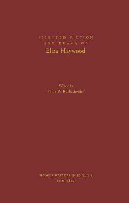 【预售】Selected Fiction and Drama of Eliza Haywood