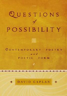【预售】Questions of Possibility: Contemporary Poetry and