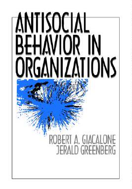 【预售】Antisocial Behavior in Organizations
