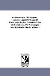 【预售】Mathmatiques --Philosophie --Histoire. Leons