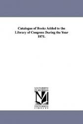 【预售】Catalogue of Books Added to the Library of Congress