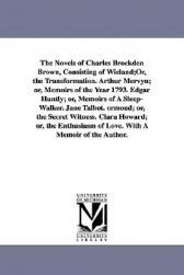 【预售】The Novels of Charles Brockden Brown, Consisting of