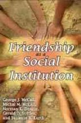 【预售】Friendship as a Social Institution