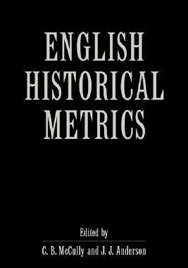 【预售】English Historical Metrics