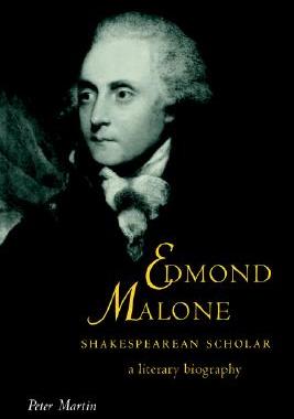 【预售】Edmond Malone, Shakespearean Scholar: A Literary