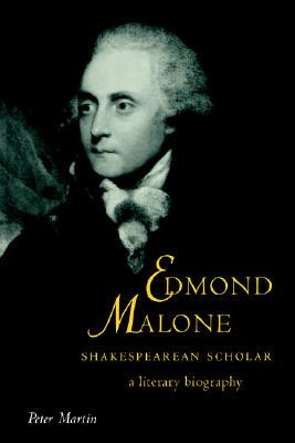 【预售】Edmond Malone, Shakespearean Scholar: A Literary