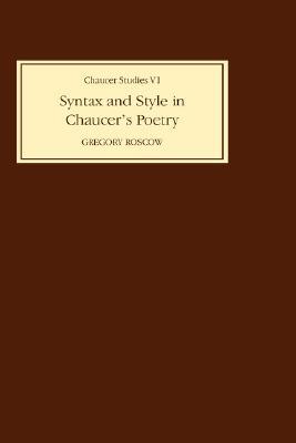【预售】Syntax and Style in Chaucer's Poetry