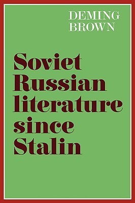 【预售】Soviet Russian Literature Since Stalin