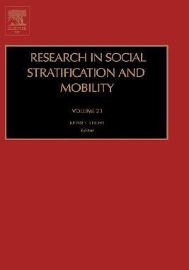 【预售】Research in Social Stratification and Mobility