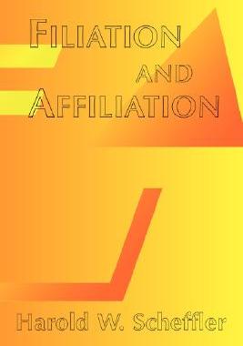 【预售】Filiation and Affiliation