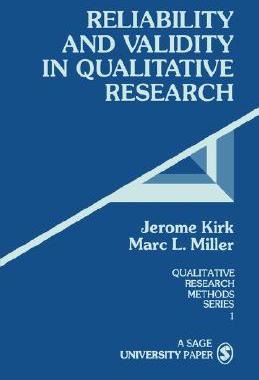 【预售】Reliability and Validity in Qualitative Research