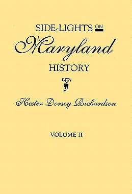 【预售】Side-Lights on Maryland History, with Sketches of