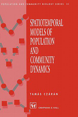 【预售】Spatiotemporal Models of Population and Community