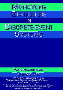 【预售】Monotone Structure In Discrete-Event Systems