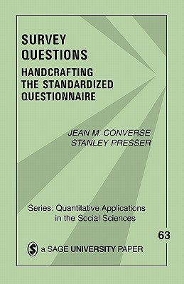 【预售】Survey Questions: Handcrafting the Standardized