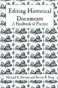 Historical Editing Documents Handbook 预售