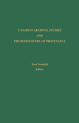 【预售】Canadian Archival Studies and the Rediscovery of