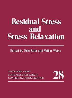 【预售】Residual Stress and Stress Relaxation