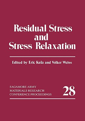 【预售】Residual Stress and Stress Relaxation