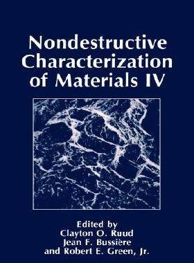 【预售】Nondestructive Characterization of Materials IV